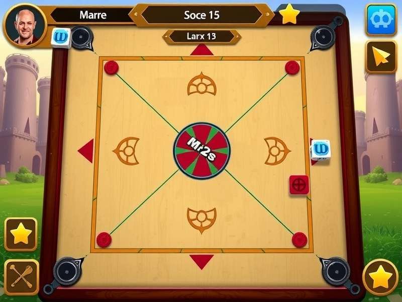 Carrom Warlord Pro gameplay screenshot