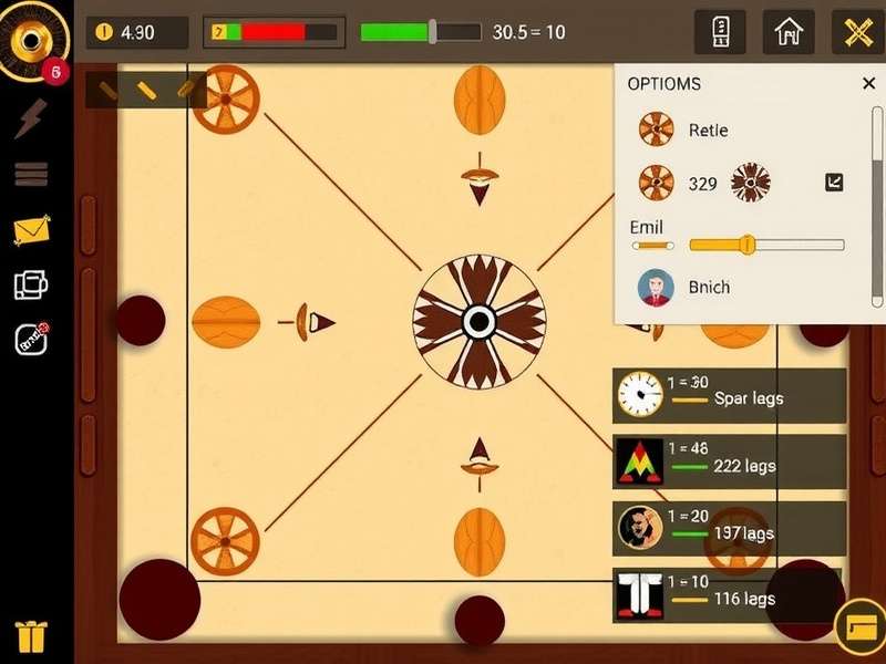 Carrom Warlord Pro customization options